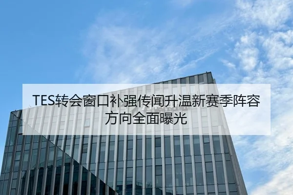 TES转会窗口补强传闻升温新赛季阵容方向全面曝光
