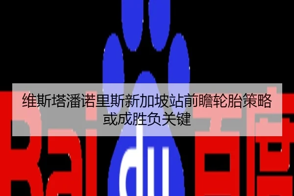 维斯塔潘诺里斯新加坡站前瞻轮胎策略或成胜负关键